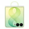 Samsung EF-EF776CGEGWW siliconen ring-magneethoes voor Galaxy Z Flip8, groen