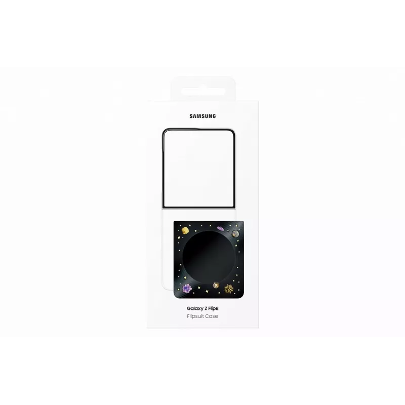Samsung EF-FF776CBEGWW Flipsuit-hoes voor Galaxy Z Flip8, zwart