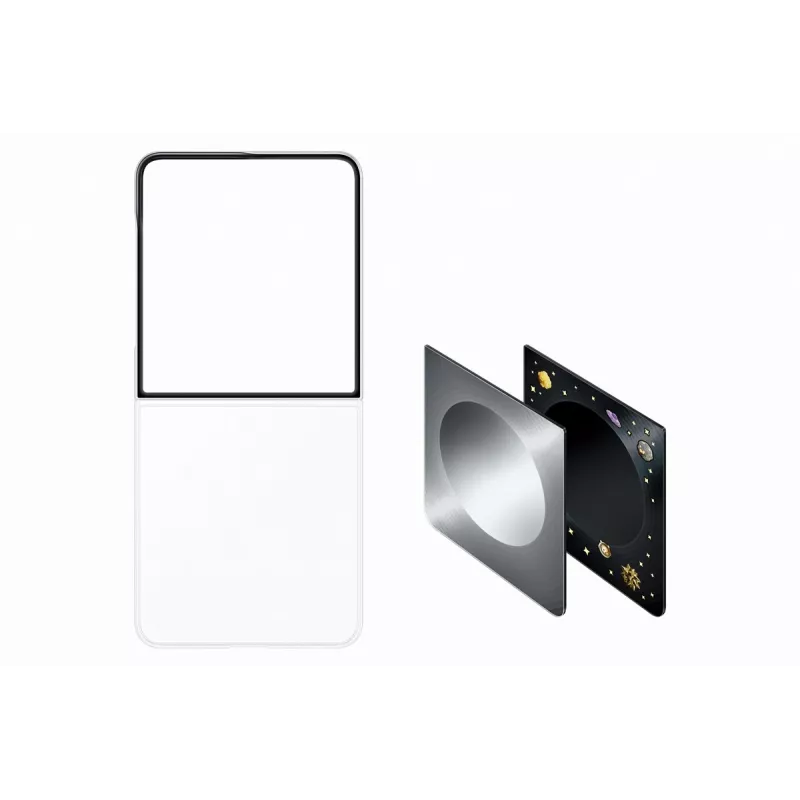 Samsung EF-FF776CJEGWW FlipSuit Magnet Case voor Galaxy Flip8 - grijs