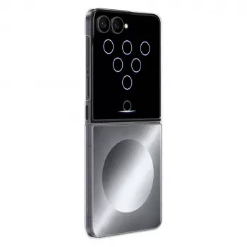 Samsung EF-FF776CJEGWW FlipSuit Magnet Case voor Galaxy Flip8 - grijs