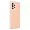 Samsung EF-OA336TPEGWW kaartvak-hoesje voor Galaxy A33 5G, perzik