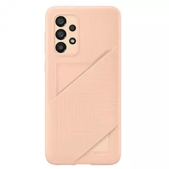 Samsung EF-OA336TPEGWW kaartvak-hoesje voor Galaxy A33 5G, perzik
