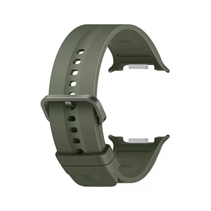 Samsung ET-SNL35 sportband M/L voor Galaxy Watch 8/9 – olijf (fluoroelastomeer)