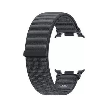 Samsung Fabric Band (S/M) voor Galaxy Watch9 & Watch8 – zwarte geweven band
