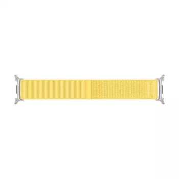 Samsung Fabric Band (S/M) voor Galaxy Watch9 (Watch8) – gele nylon band