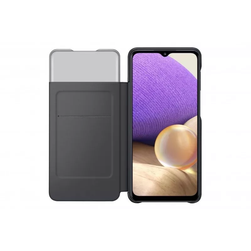 Samsung Galaxy A42 5G Smart S View Wallet Cover zwart