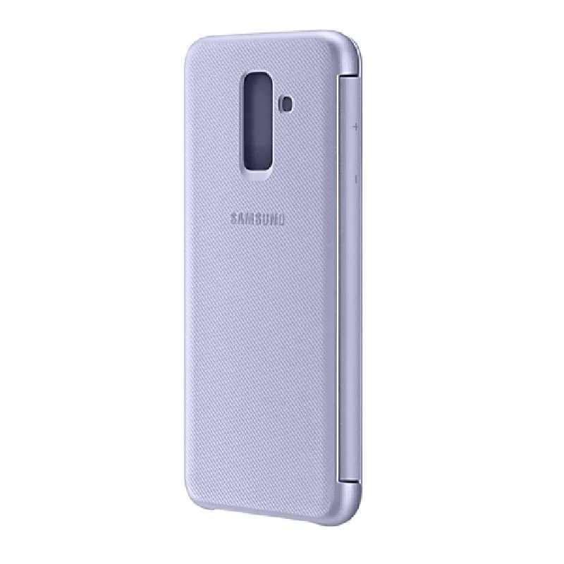 Samsung Galaxy A6+ (2018) wallet cover lila
