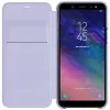 Samsung Galaxy A6+ (2018) wallet cover lila