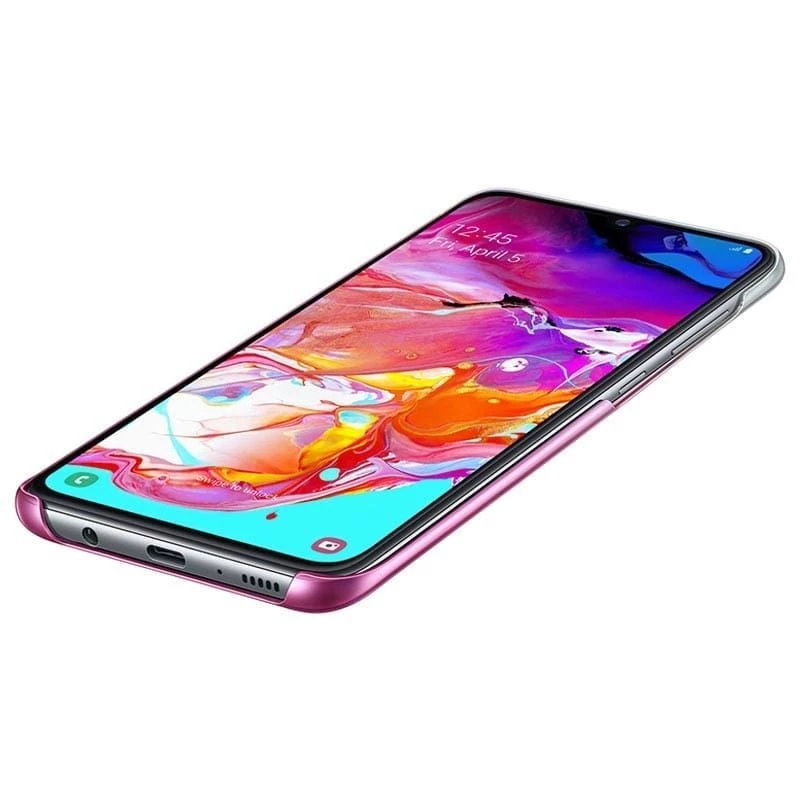 Samsung Galaxy A70 gradation cover EF-AA705CPEGWW roze