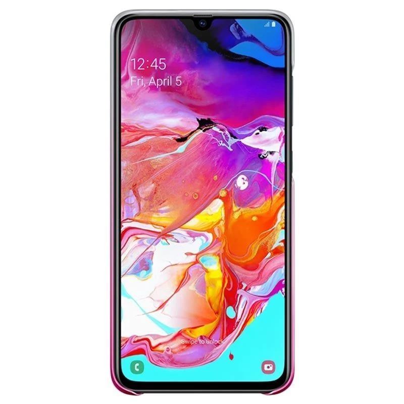 Samsung Galaxy A70 gradation cover EF-AA705CPEGWW roze