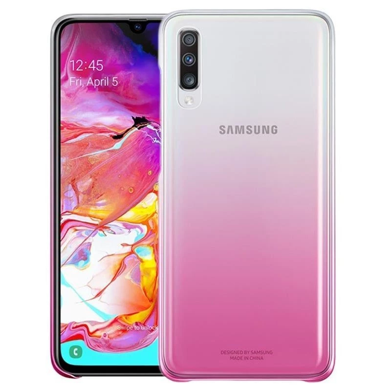 Samsung Galaxy A70 gradation cover EF-AA705CPEGWW roze