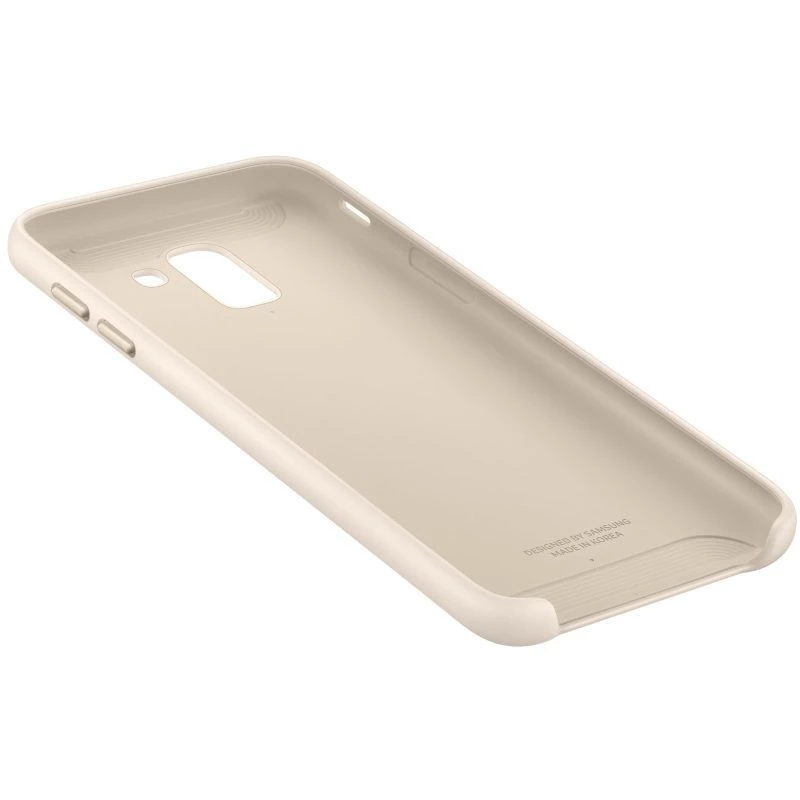 Samsung Galaxy J6 (2018) dual layer cover EF-PJ600CFEGWW goud