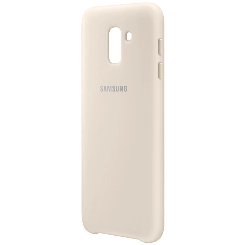 Samsung Galaxy J6 (2018) dual layer cover EF-PJ600CFEGWW goud