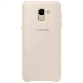 Samsung Galaxy J6 (2018) dual layer cover EF-PJ600CFEGWW goud