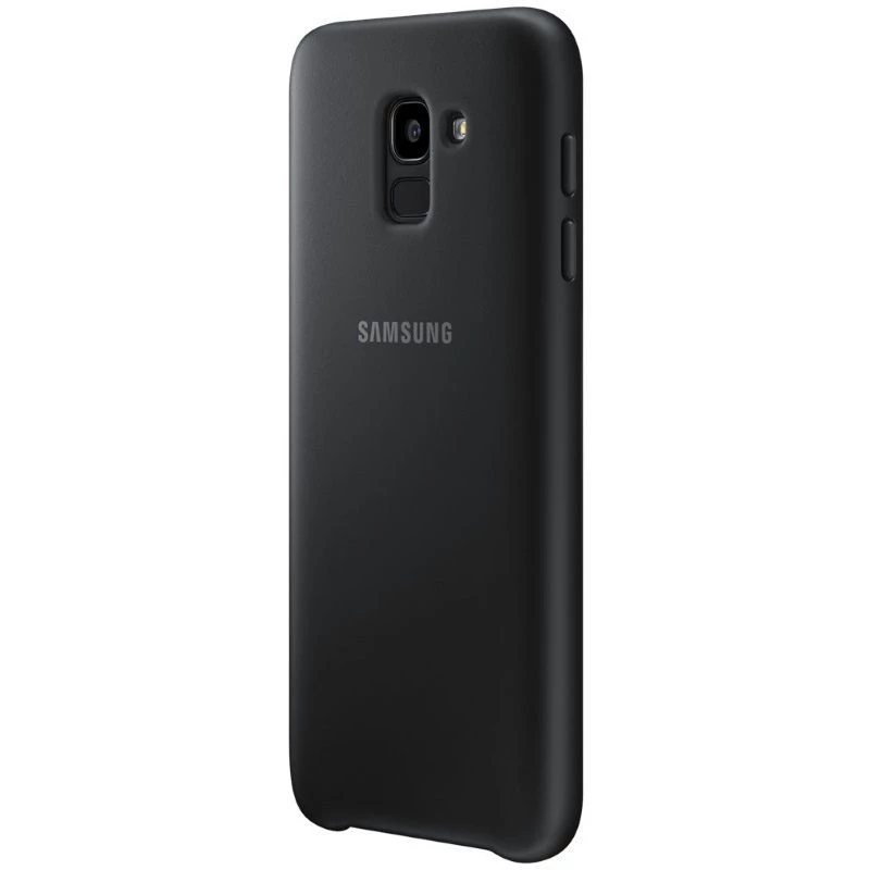 Samsung Galaxy J6 (2018) dubbellaags beschermhoesje zwart EF-PJ600CBEGWW