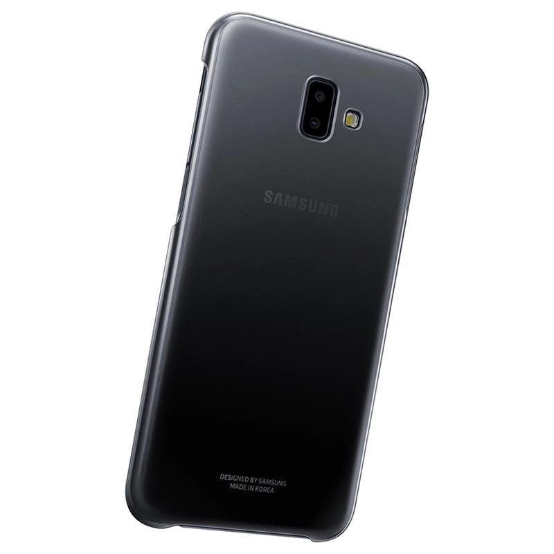 Samsung Galaxy J6 Plus gradation cover EF-AJ610CBEGWW zwart