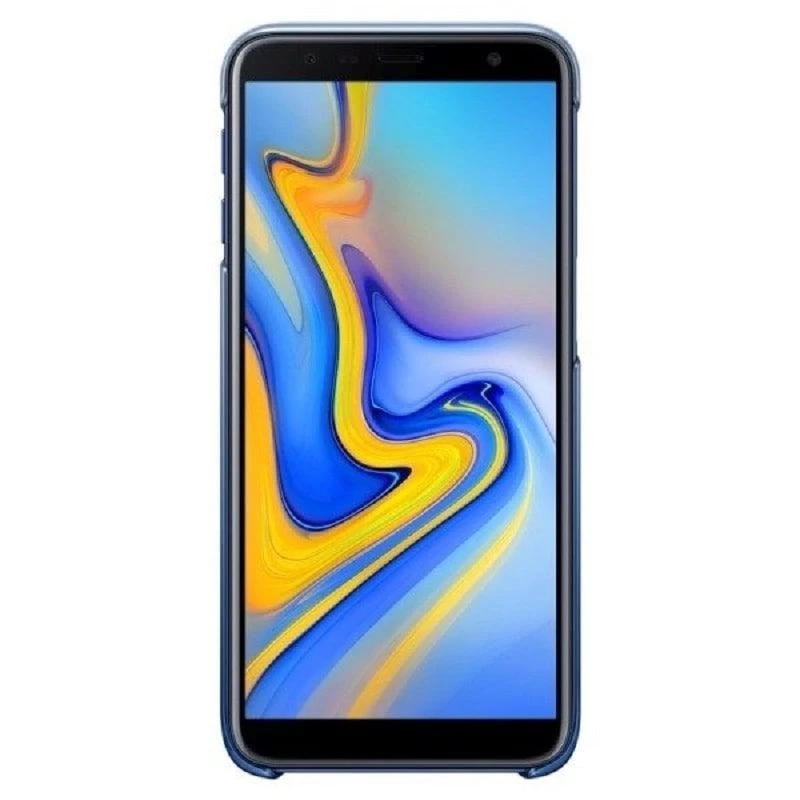 Samsung Galaxy J6 Plus Gradation Cover EF-AJ610CLEGWW blauw