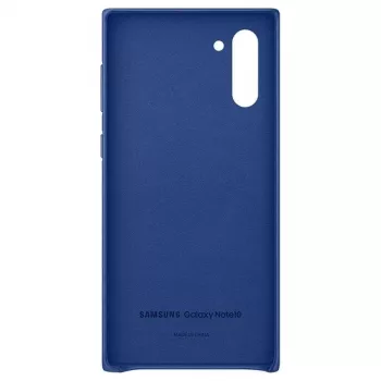 Samsung Galaxy Note 10 leren hoes blauw