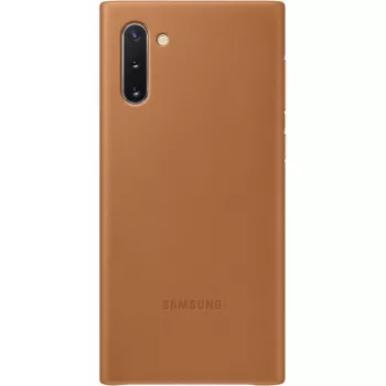 Samsung Galaxy Note 10 leren hoes camel