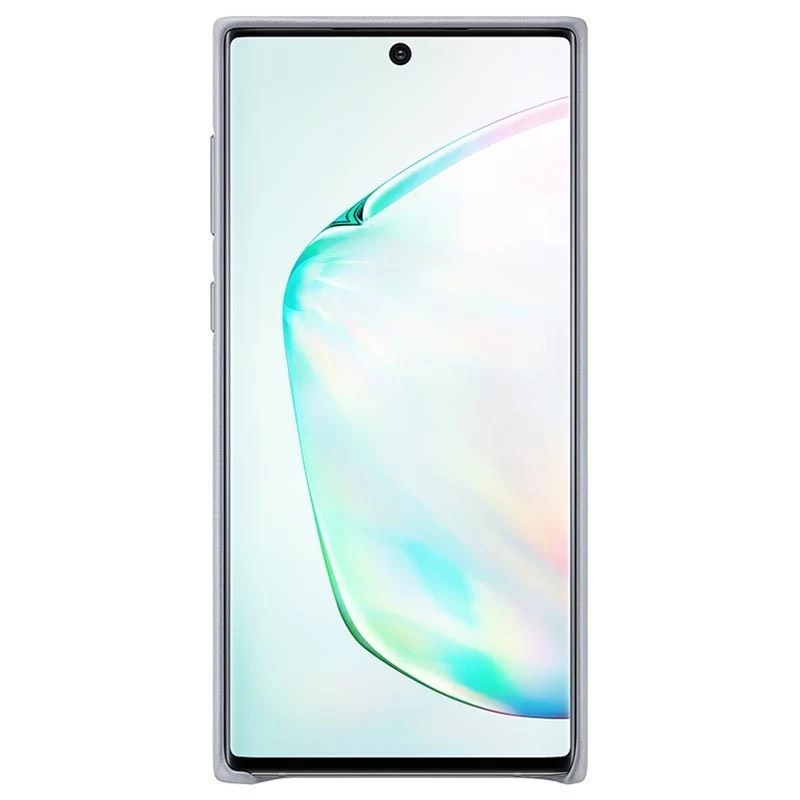 Samsung Galaxy Note 10 Lederen hoes Grijs