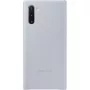Samsung Galaxy Note 10 Lederen hoes Grijs