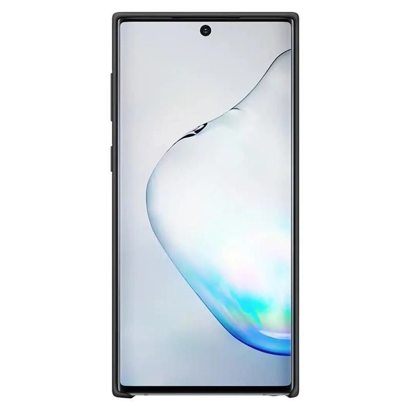 Samsung Galaxy Note 10 siliconen cover zwart