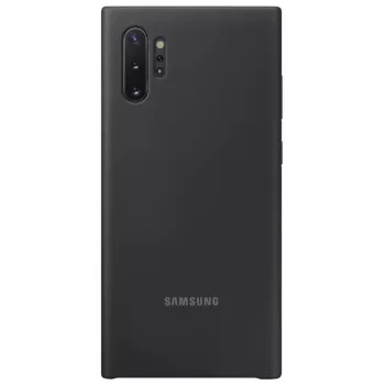 Samsung Galaxy Note 10 siliconen cover zwart