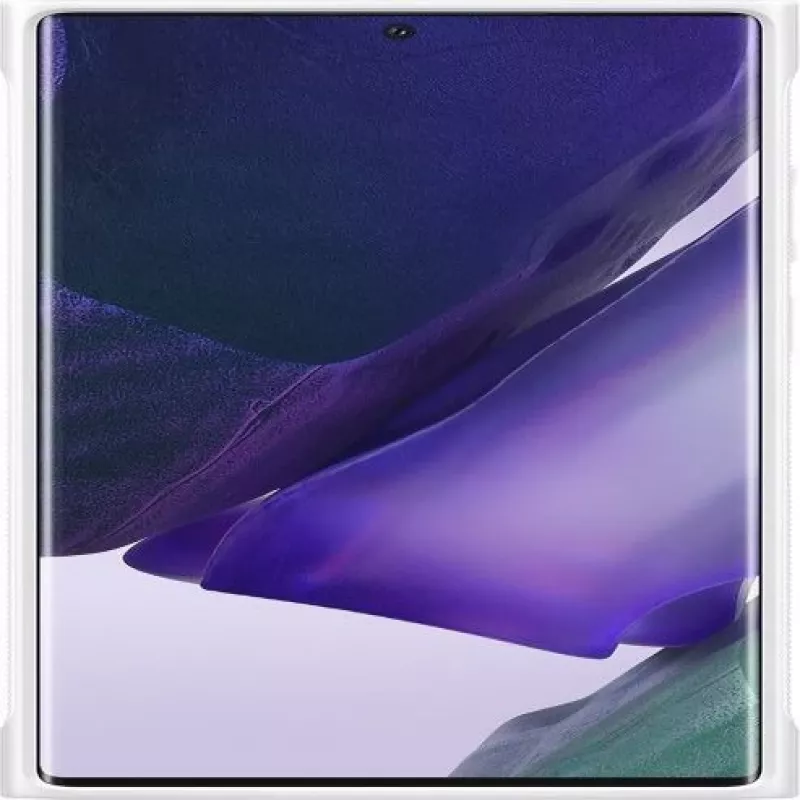 Samsung Galaxy Note 20 / Note 20 5G Transparante Beschermhoes Transparant Wit