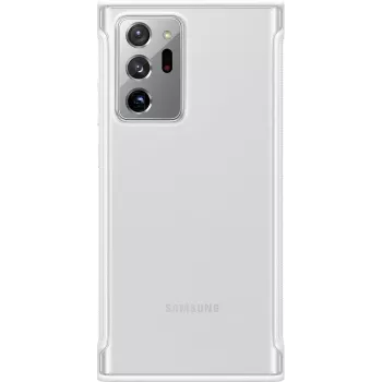 Samsung Galaxy Note 20 / Note 20 5G Transparante Beschermhoes Transparant Wit