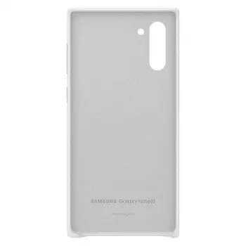 Samsung Galaxy Note10 leren hoesje wit