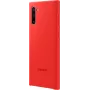 Samsung Galaxy Note10 siliconen hoesje rood