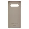 Samsung Galaxy S10 leren hoesje EF-VG973LJEGWW grijs