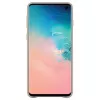 Samsung Galaxy S10 leren hoesje EF-VG973LJEGWW grijs