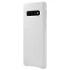 Samsung Galaxy S10 leren hoesje wit