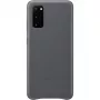 Samsung Galaxy S20 leren hoes grijs