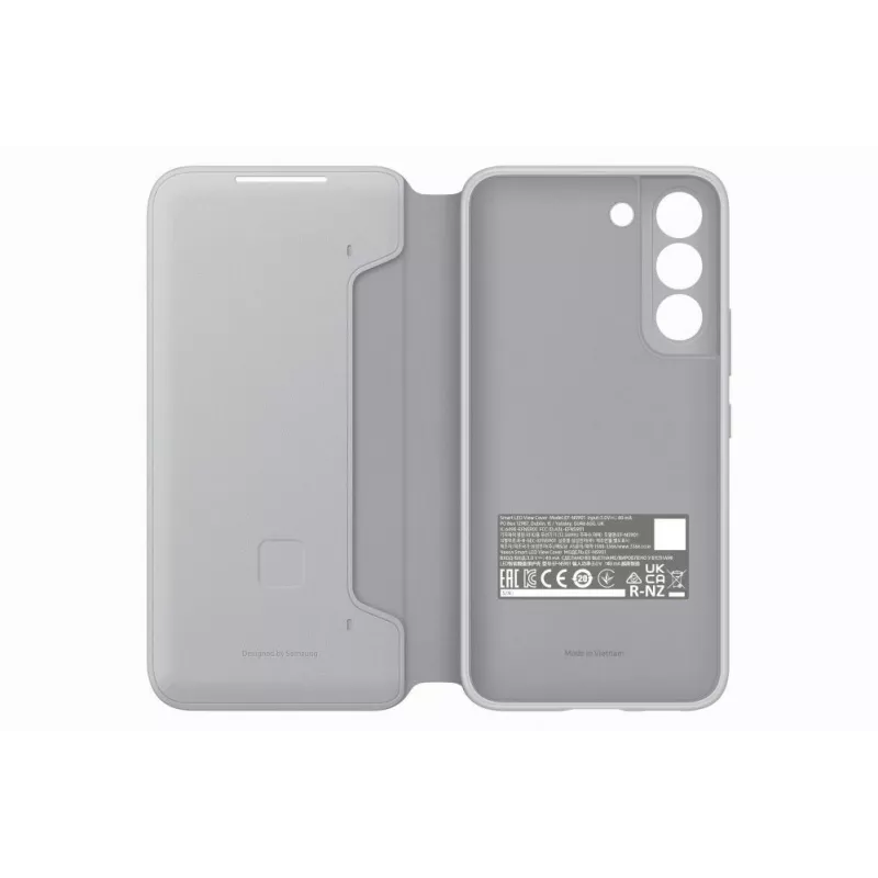 Samsung Galaxy S22 Smart LED View Cover lichtgrijs
