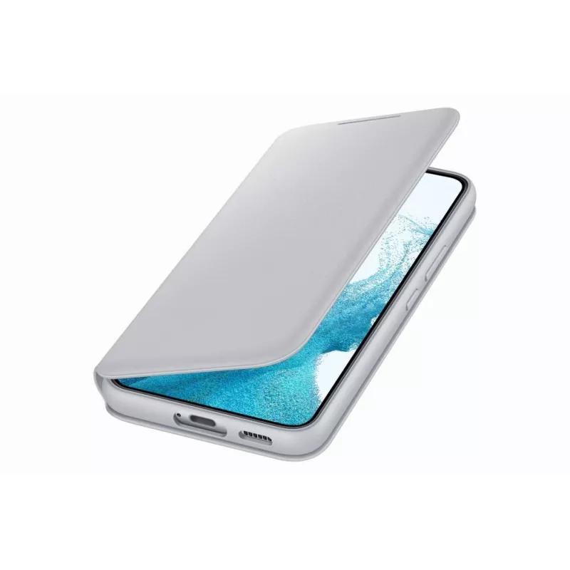 Samsung Galaxy S22 Smart LED View Cover lichtgrijs