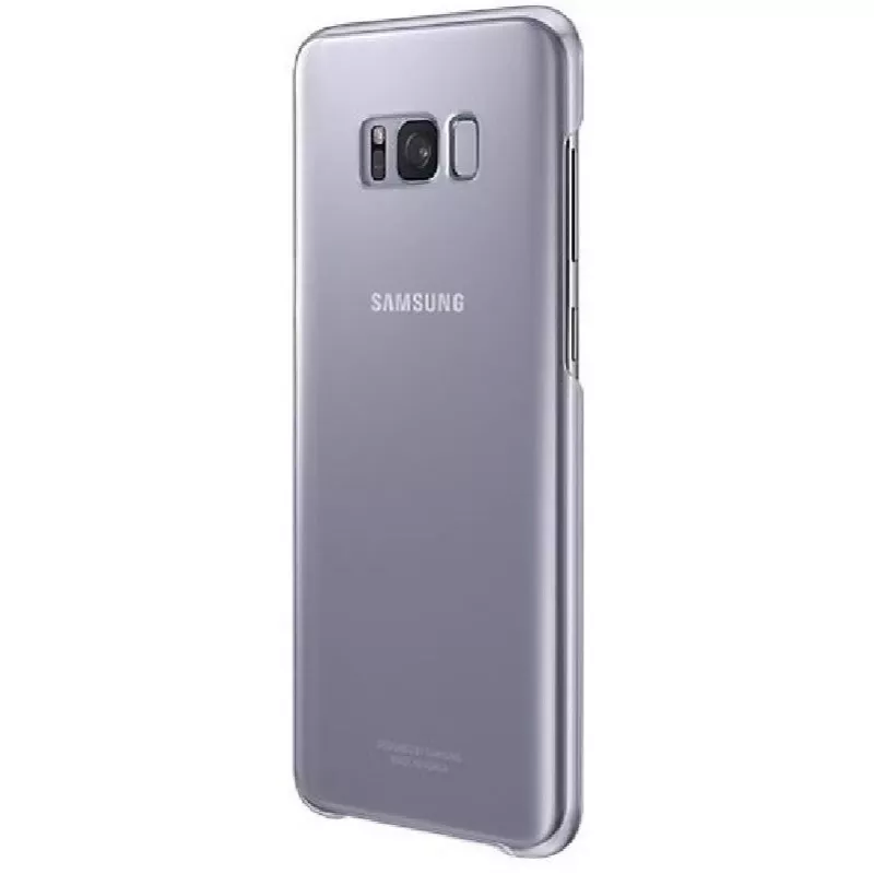 Samsung Galaxy S8 Plus G955 clear cover violet