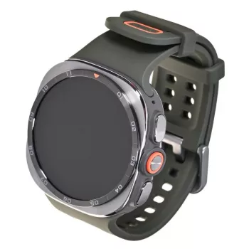 Samsung Galaxy Watch Ultra2 3,81 cm (1.5) Super AMOLED 47 mm touchscreen 4G LTE zilver Wi-Fi GPS