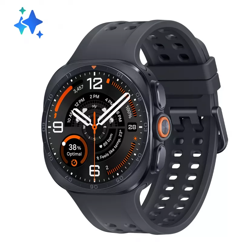 Samsung Galaxy Watch Ultra2 4G LTE 47mm titanium grijs smartwatch