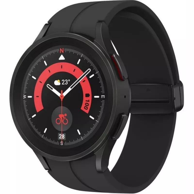 Samsung Galaxy Watch5 Pro 45mm zwart titanium smartwatch LTE