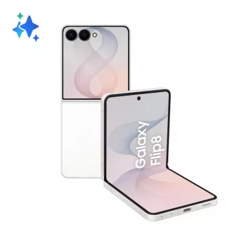 Samsung Galaxy Z Flip8 5G 256GB Cream - opvouwbare smartphone, 6,9 inch Dynamic AMOLED 2X, 12GB RAM, Dual SIM