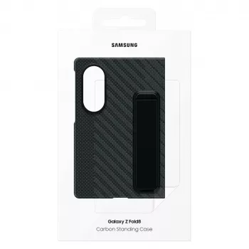 Samsung Galaxy Z Fold8 Carbon Standing Case met kickstand – zwart, EF-XF971SBEGWW