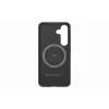 Samsung GP-FPS936PGABW Enzo Aramid Case voor Galaxy S25 Plus, zwart zilver