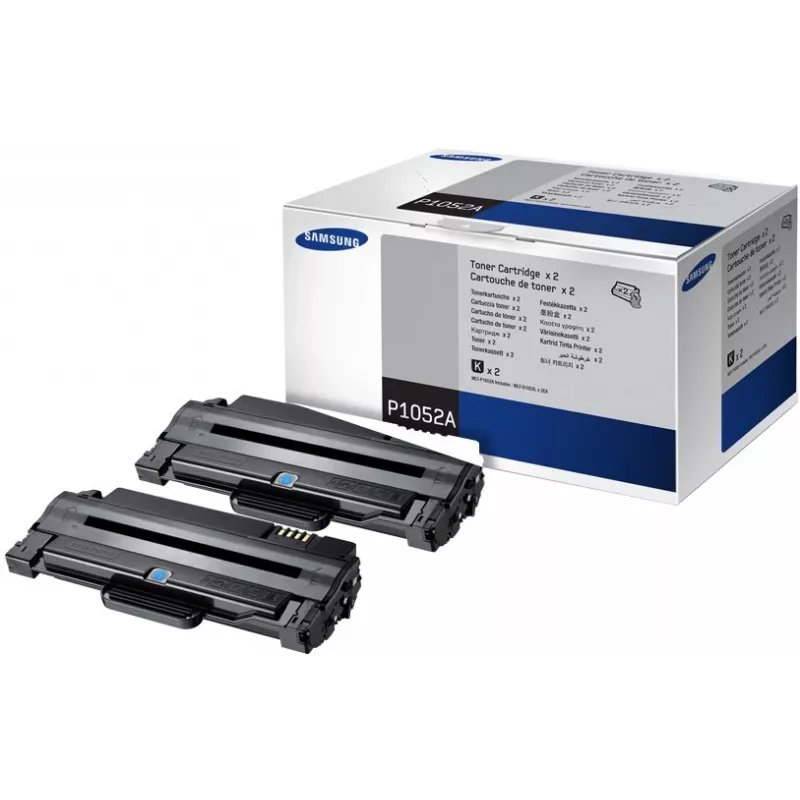 Samsung HP MLT-P1052A - 2-pack - High Yield - zwart - origineel - tonercartridge (SV115A)