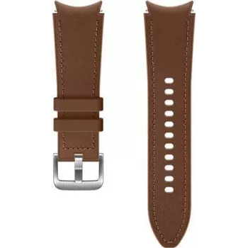 Samsung hybride lederen band (20 mm, S/M), camel (ET-SHR88SAEGEU)