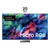 Samsung R95H 75 inch 8K QLED smart-tv met Quantum Processor 8K, One Connect Box, Ambient Mode+ en FreeSync Premium - zwart