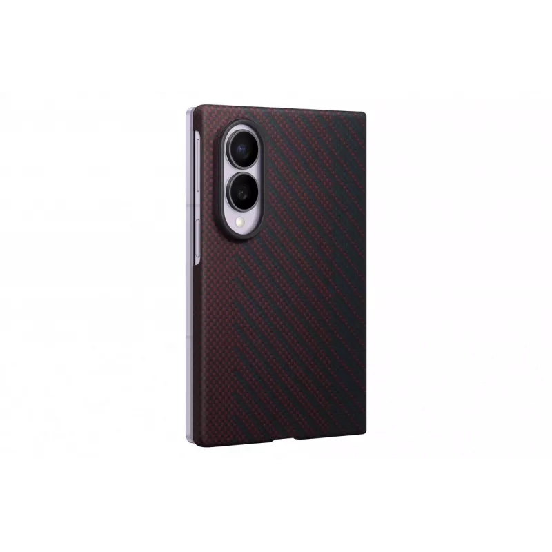Samsung EF-KF971 Carbon Magnet hoesje voor Galaxy Z Fold8, rood