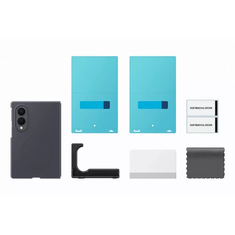 Samsung Silicone Magnet Case voor Galaxy Z Fold8, zwart