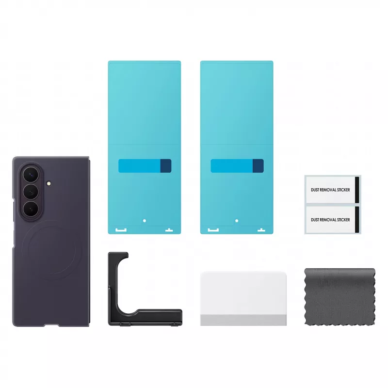 Samsung Silicone Magnet Case voor Galaxy Z Fold8 Ultra, paars (EF-EF976CVEGWW)